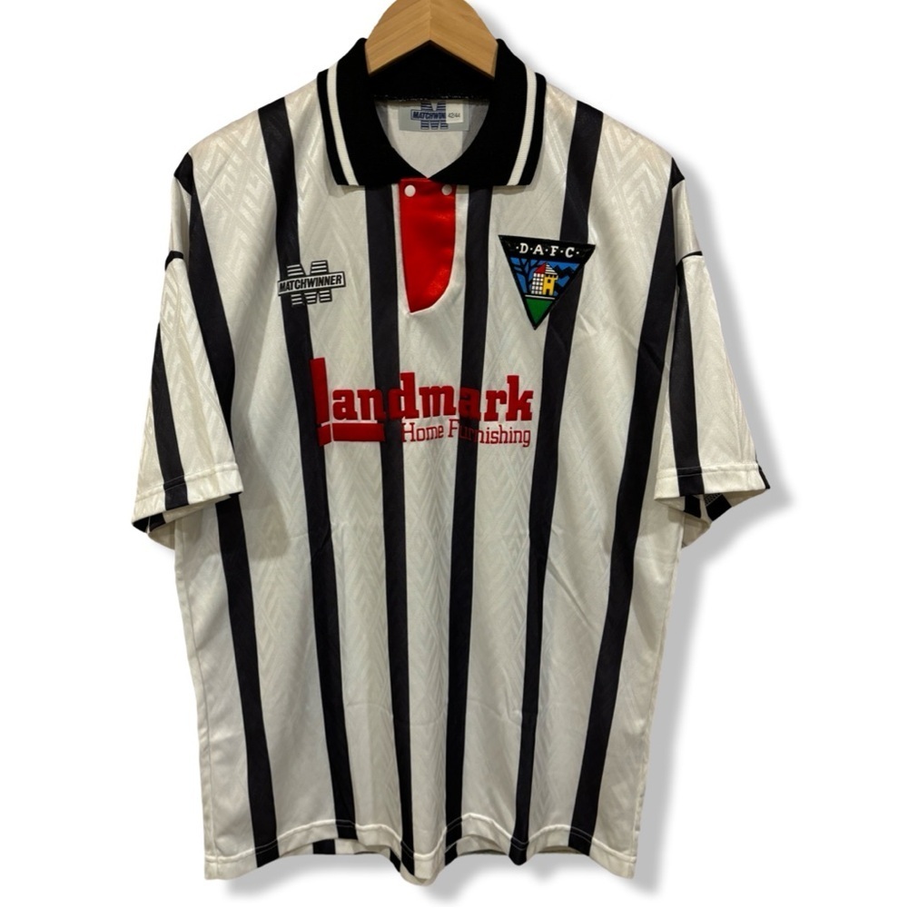 RARE DUNFERMLINE ATHLETIC 1994 - 1996 HOME SHIRT FOOTBALL SOCCER MATCHWINNER